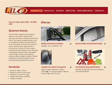 Tablet Screenshot of fundas-lilo.com.ar